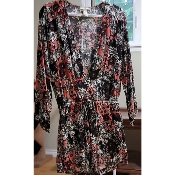 H&m Long Sleeve Floral Romper - Picture 6 of 6
